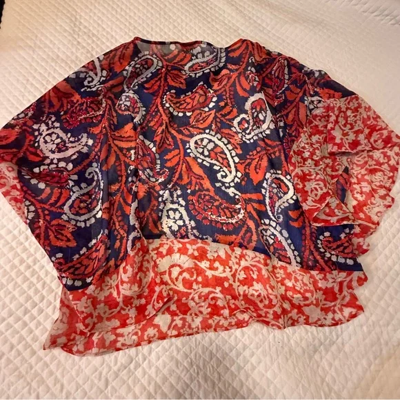 Ruby Rd. Multicolor Abstract Top - Picture 7 of 12